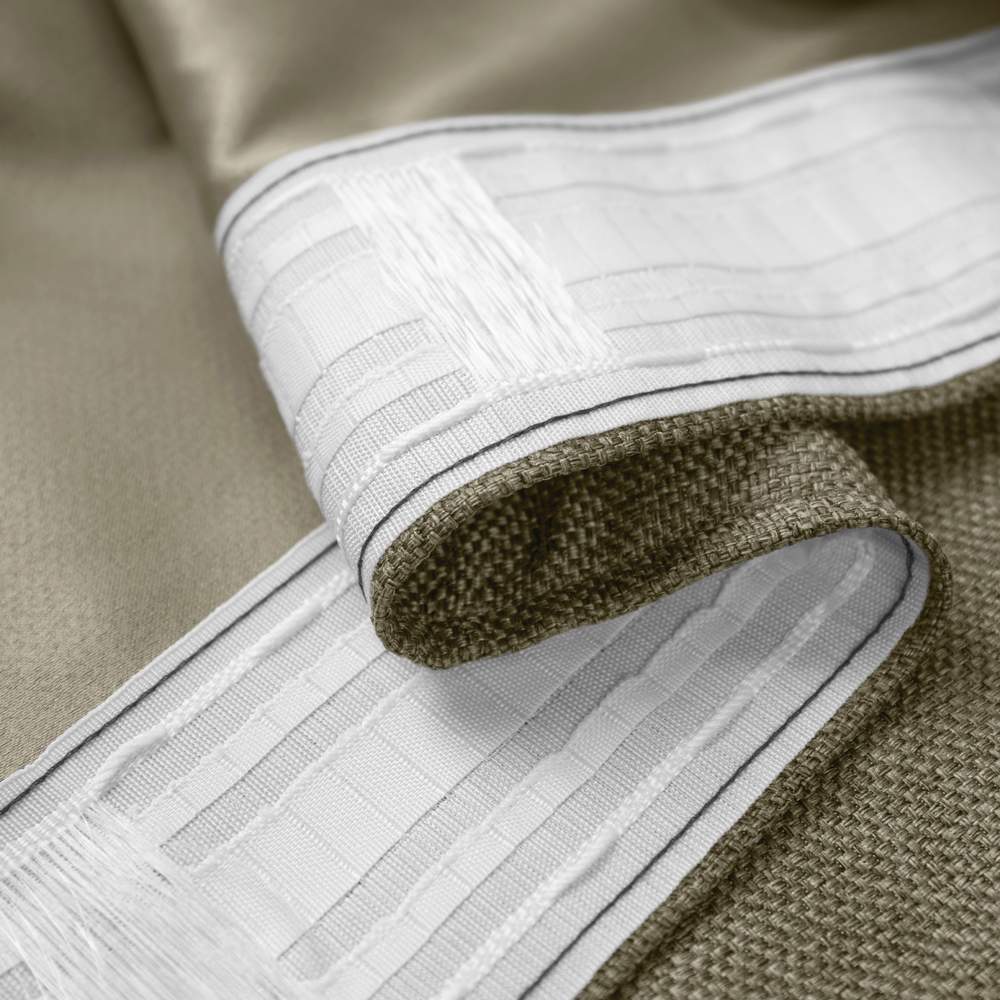 ВОЛШЕБНАЯ НОЧЬ блэкаут рогожка Комплект штор мокко 200х270 2шт ВН ДТ192 КШК040 930809