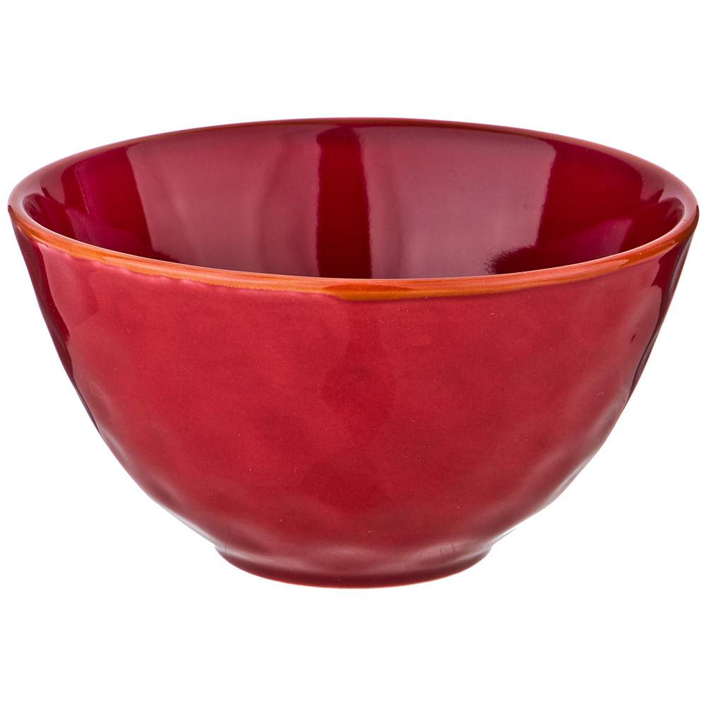 BRONCO Concerto винный красный Салатник 408-124 d15см h8см 