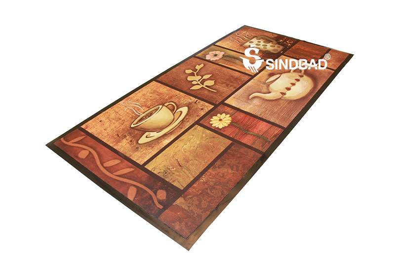 Коврик  ПВХ  60см*120см *3мм  из неткан. полиэстера  CS-015