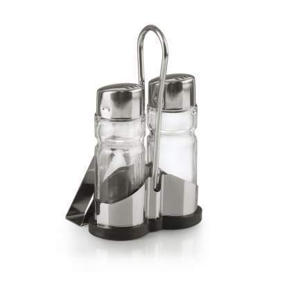 LUXSTAHL Набор д/специй кт285 2пр. на подставке+салфетница