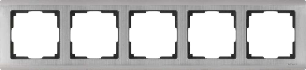 Рамка  Frame глянц. никель 5-м  WL02-05 Металл/Пластик Metallic - W0051602