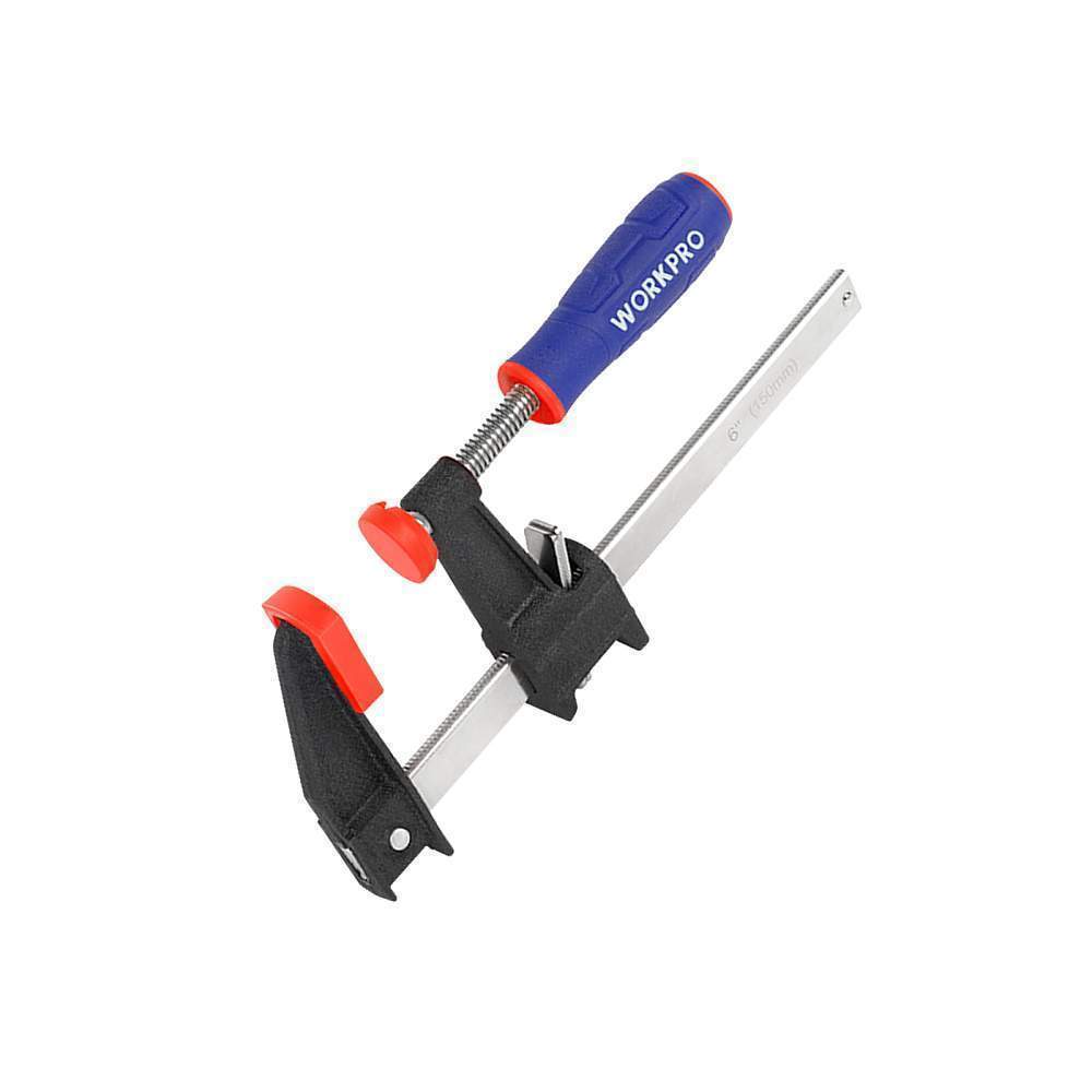Струбцина WORKPRO тип F 120х400мм с дерев.руч.  WP232028