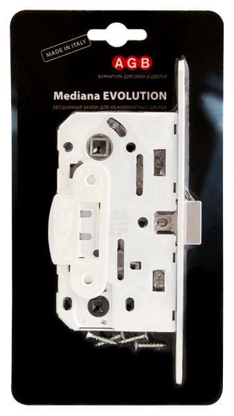 Замок межкомн. MEDIANA EV  WC белый о/п В01102.50.91/100013