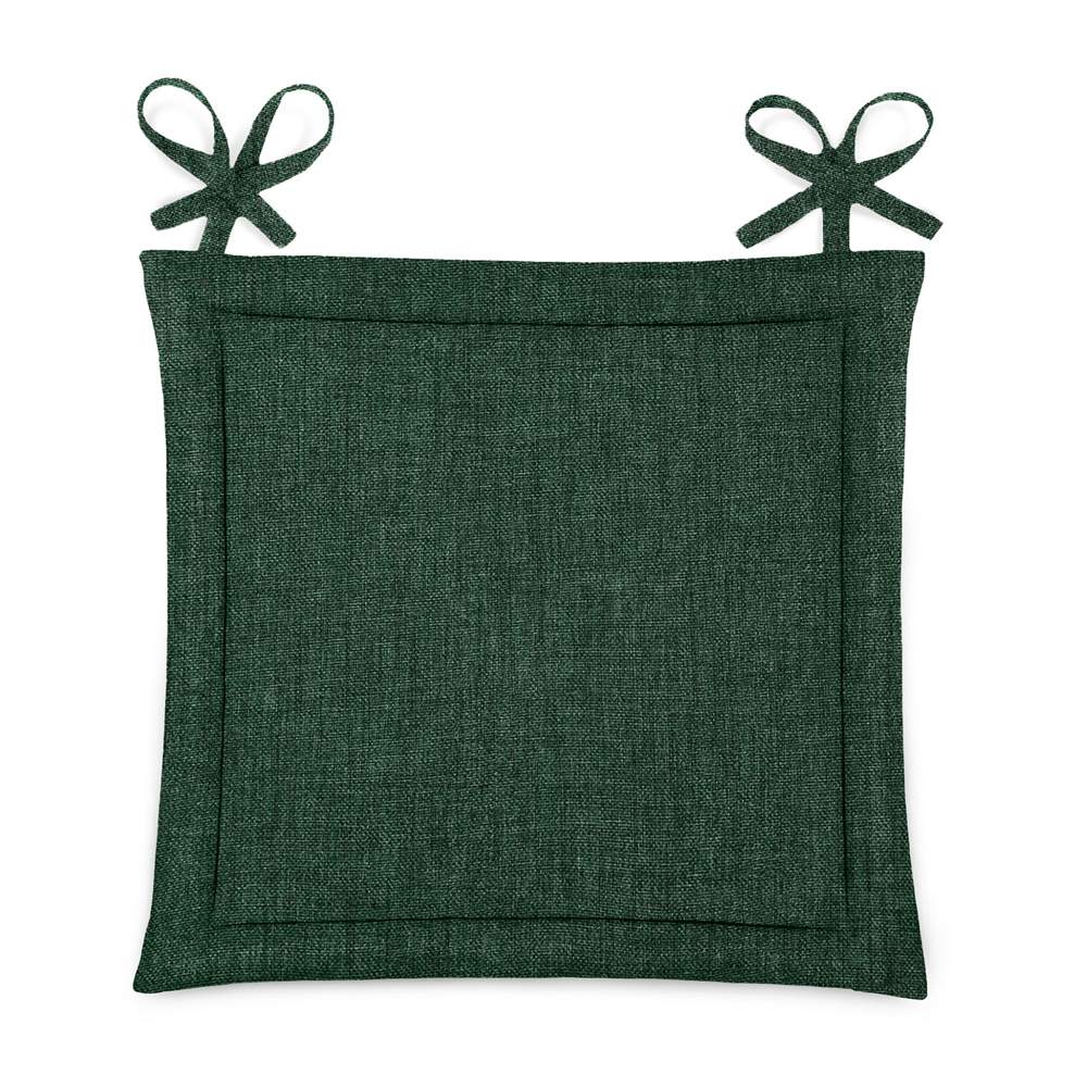 ВОЛШЕБНАЯ НОЧЬ рогожка Подушка д/стула изумруд 40х40см 791067