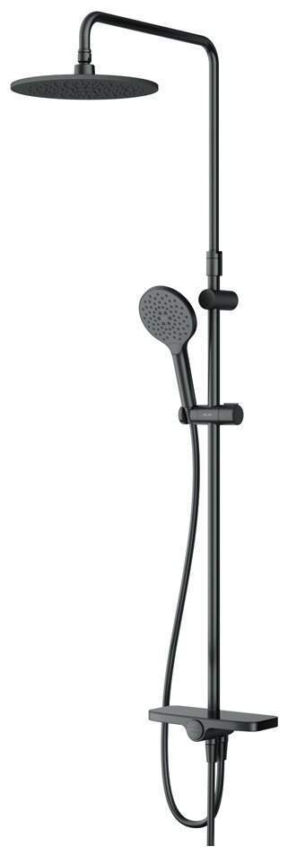 Душ.система  Like  F0780222 верх.душ 220мм, руч, душ 120мм,3ф,см-ль,душ.штанга 