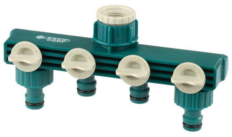Распределитель RACO Original 1/2"-3/4" полив.с внутр.резьбой 4-хканальный 4250-55258С