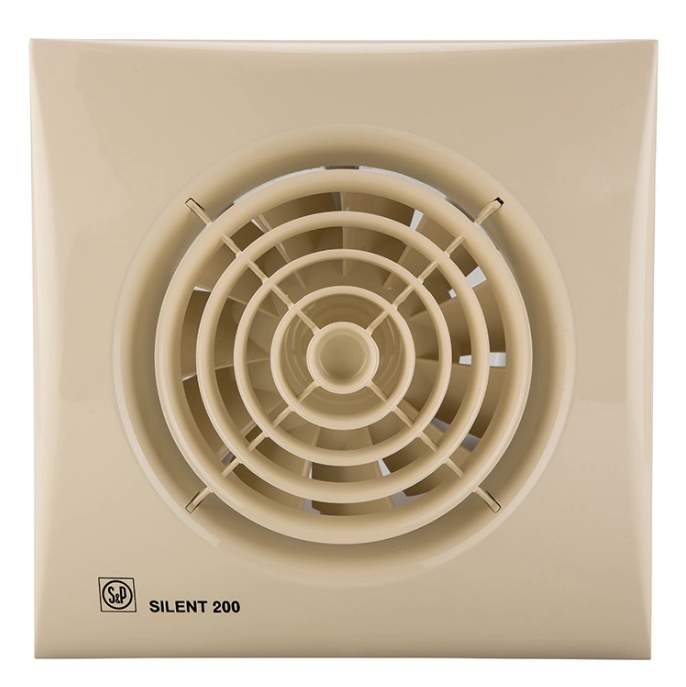 Вентилятор SILENT-200 CZ  03-0103-172  IVORY  RE  (220-240V 50)