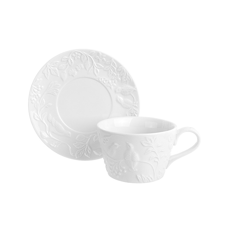 ELAN GALLERY Птички на ветке Набор чайный 540198 2пр/1перс 360мл 