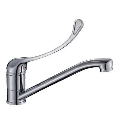 Смеситель Rossinka  Y35-25  д/кухни локтевая рукоятка