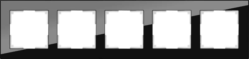 Рамка  Frame черная 5-м  WL01-05 Стекло Favorit - W0051108