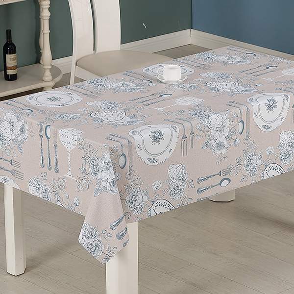 Клеенка ПВХ Алегра Путь к сердцу 137см тканевая основа PW195-R472-3 RNPT Dasch 10265