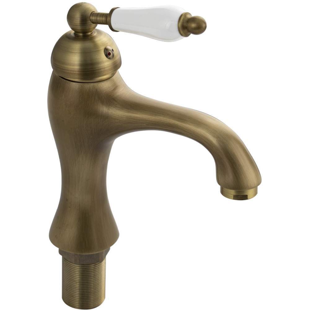 Смеситель BRIMIX 1531 д/раковины, под бронзу из латуни,шар.