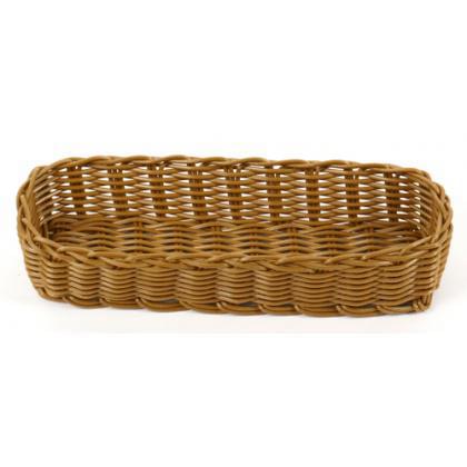 LUXSTAHL Корзинка кт1908 коричневая прям. 27х9х5,5см