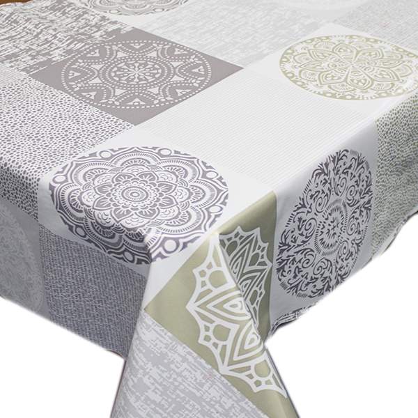 Клеенка ПВХ Future Лоренцо золотой 140см нетканая основа Colombo 208G /7655