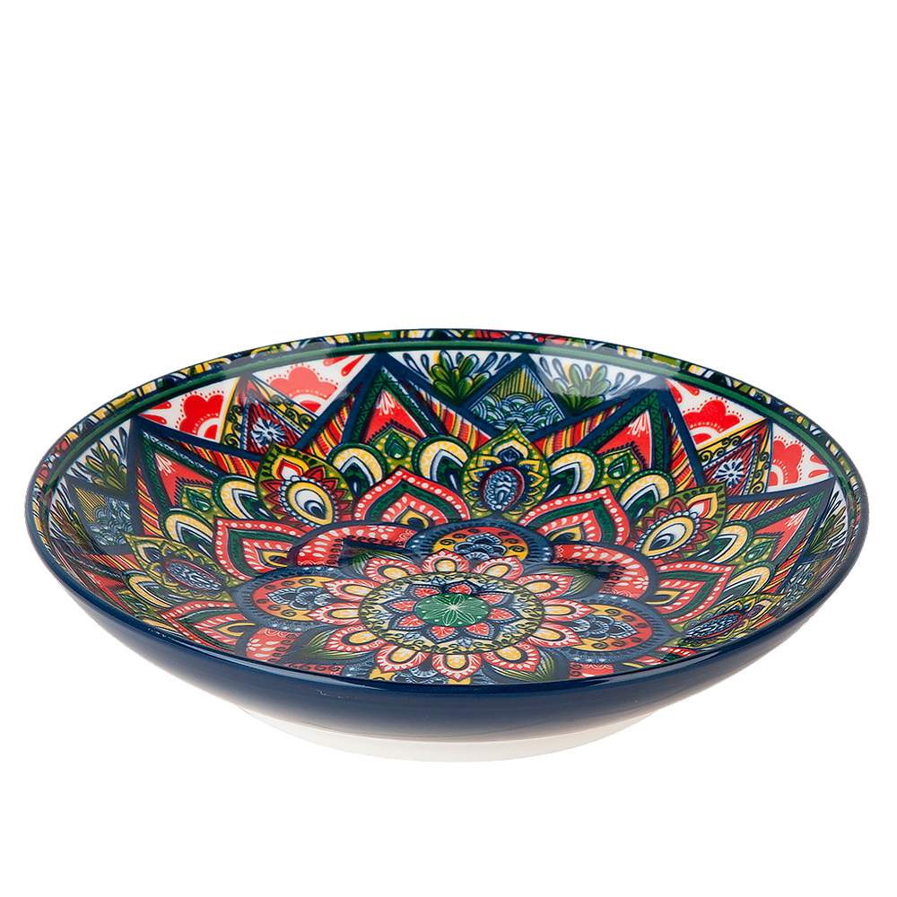NOUVELLE HOME Arabesque синий Тарелка 0860133 21х4,5см