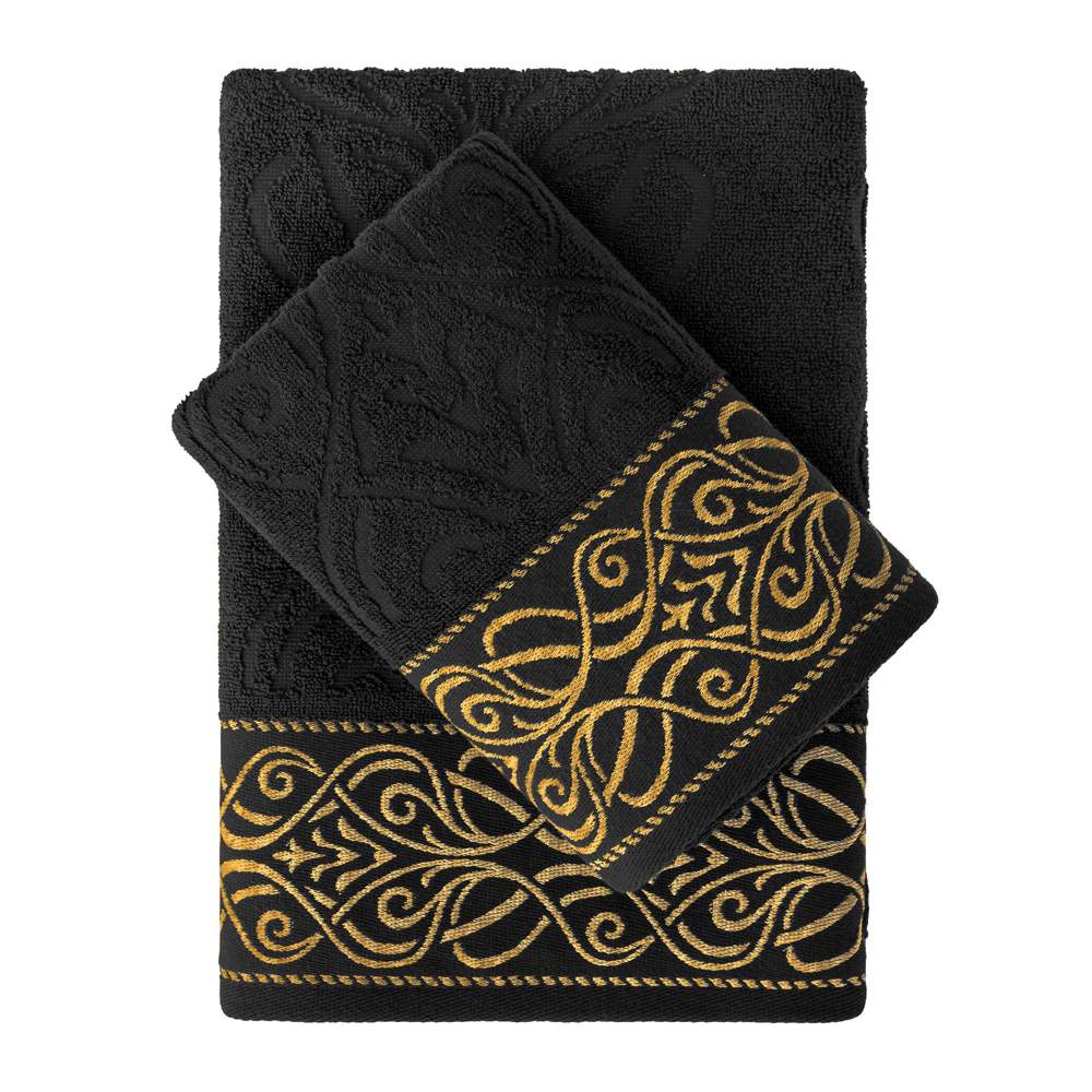 САМОЙЛОВСКИЙ ТЕКСТИЛЬ Полотенце Толедо Черный 50/90 МХ42 928160