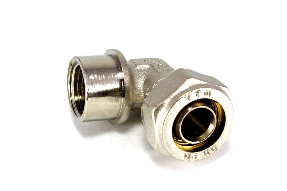 Угольник обжим. в/р  20 х 1/2"  VT
