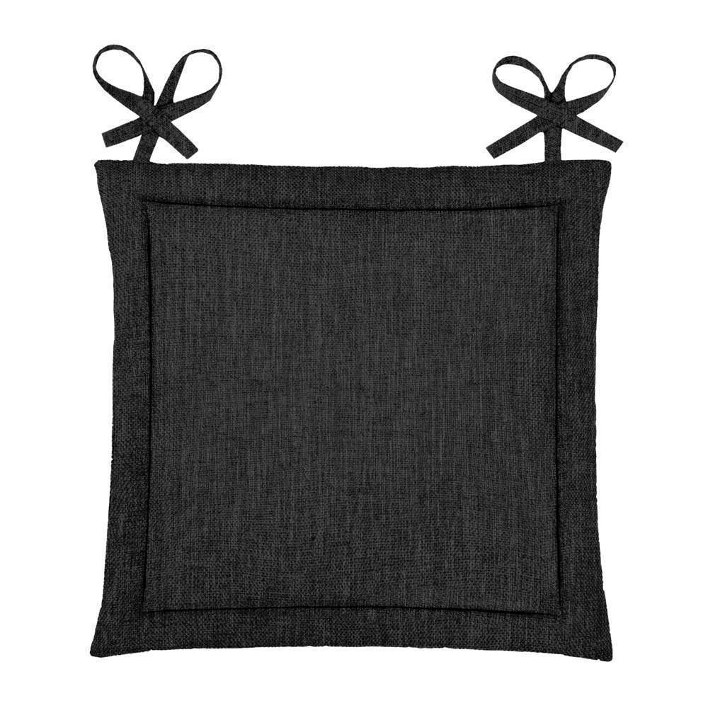 ВОЛШЕБНАЯ НОЧЬ рогожка Подушка д/стула графит 40х40см 777011