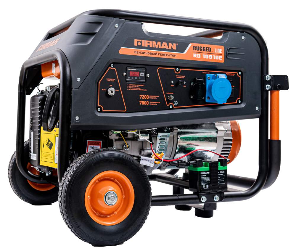 Электростанция FIRMAN RD10910E+ATS бенз.  7.2/7.8кВт эл.старт 