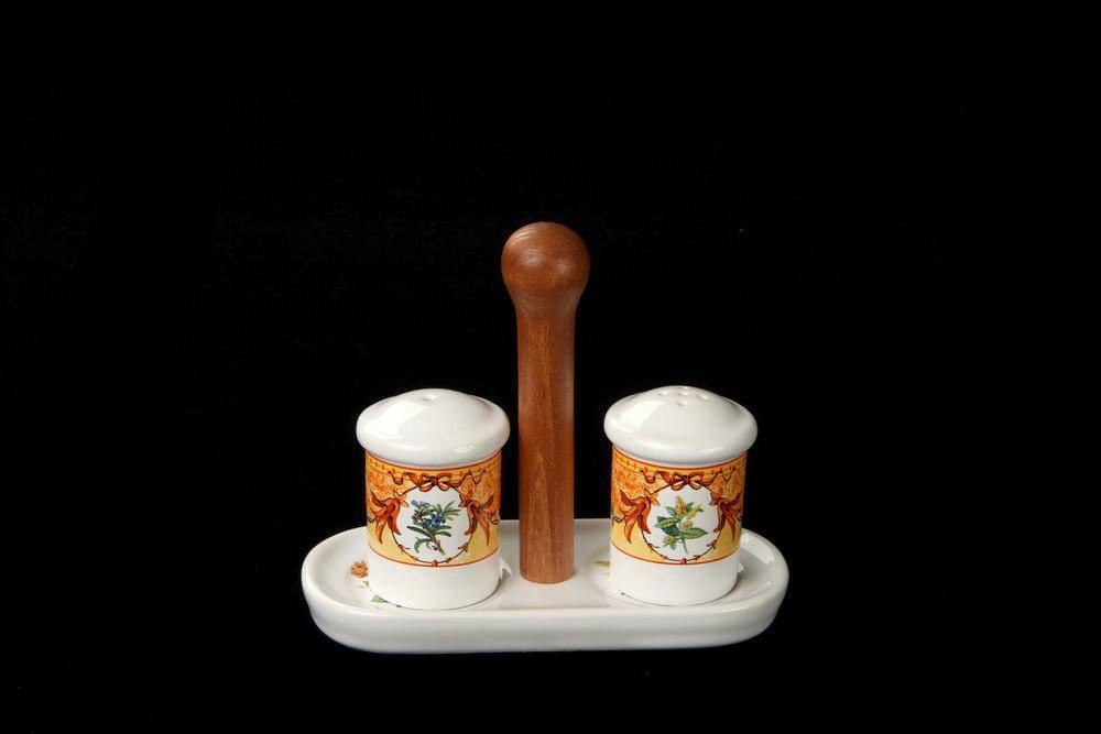 Набор д/специй на подставке Елена SP2-672/ELE-AL