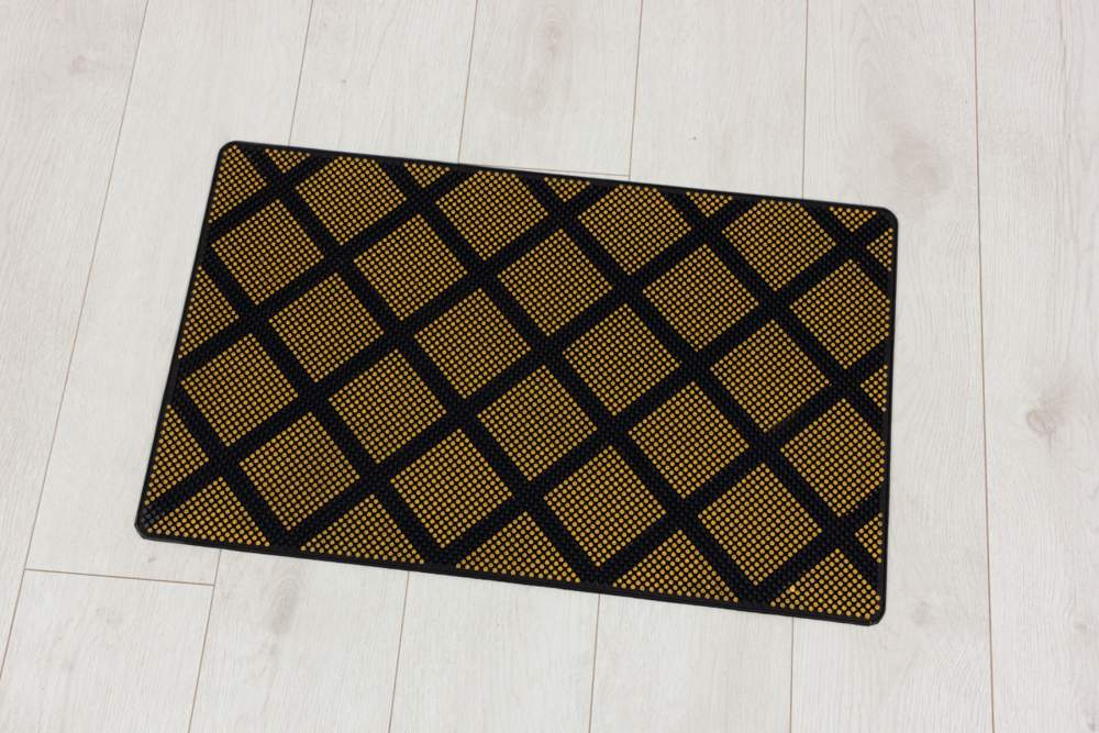 Коврик  резиновый  45х75  Шоколад шипованный