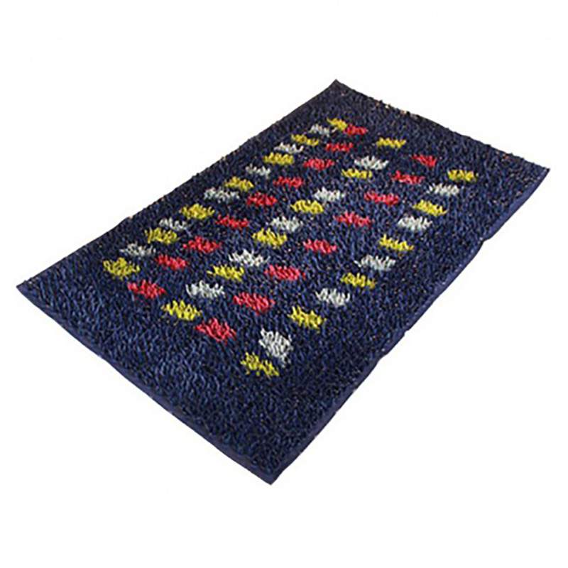 Коврик  резиновый  45см*75см *12мм FRD 710B  синий