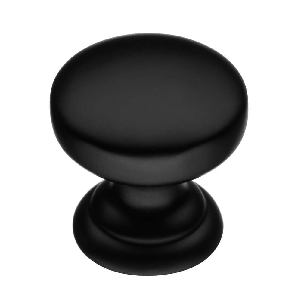 Ручка-кнопка  K-2360 BL  матовый черный