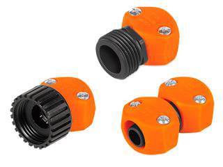 Коннектор* TRUPER 12714 д/шланга пласт.папа-мама 1/2" REMA-1/2