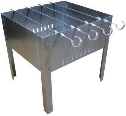 Набор BOYSCOUT плоских шампуров 45см 6шт в бл. 61326