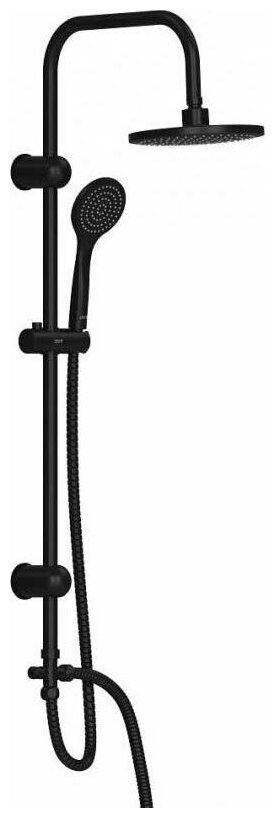 Душ.система  Comfort D0708000BL с троп.душ 1F. черный