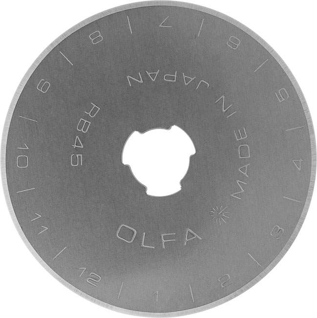 Лезвие* OLFA круглое для RTY-2/G,45-С  45х0,3мм 1шт  OL-RB45-1