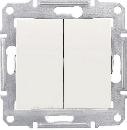 Переключатель беж 2-кл. 10А  SDN0600147