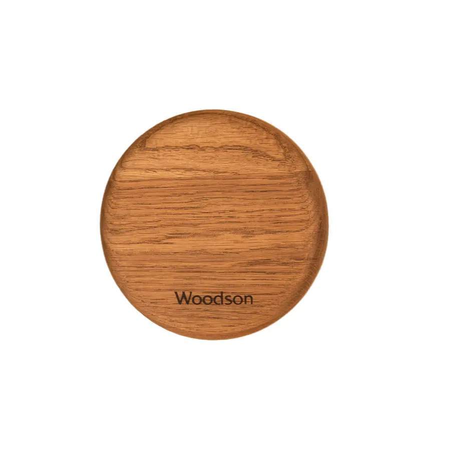Клапан вентиляционный Woodson ф100 дуб 15х15х2,5см WKV1