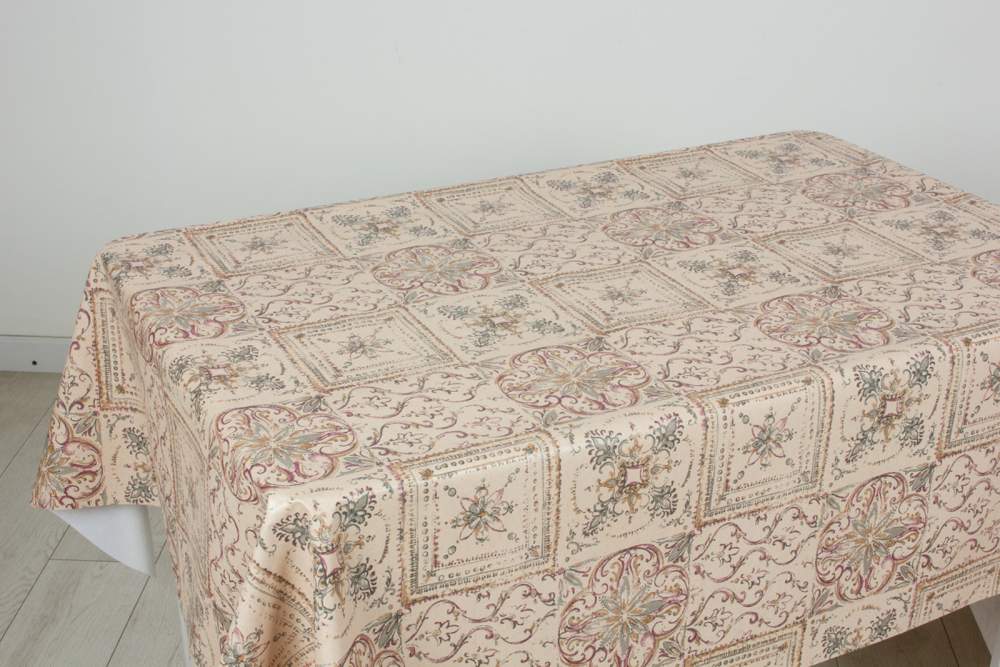 Клеенка ПВХ Алегра Фарос 140см тканевая основа Dasch 16051