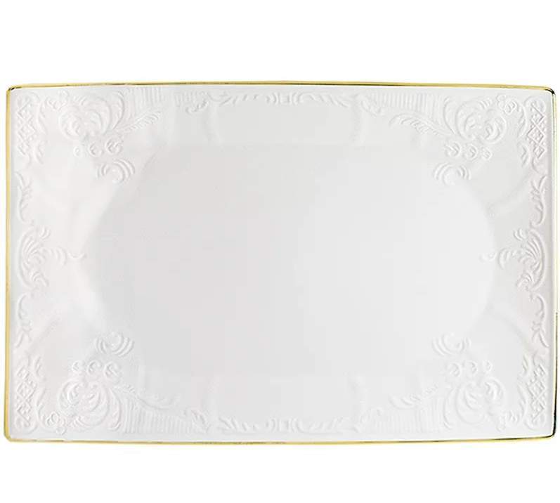 LENARDI Maria Gold Блюдо 226-128 прямоугольное 32см  