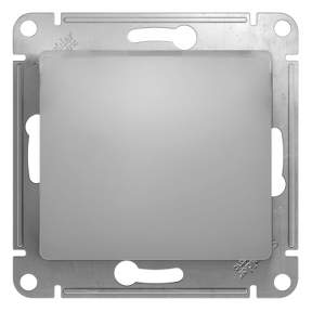 Выключатель SE Glossa  Алюм.  1-кл СП  10A IP20 10AX  GSL000311