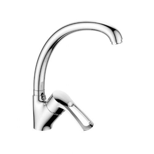 Смеситель Rossinka  T40-23  д/кухни  высокий излив