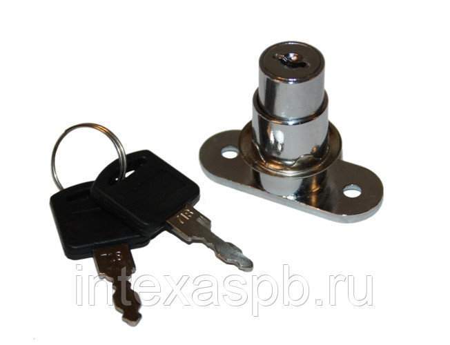 Замок мебельный 105 хром