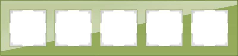 Рамка  Frame фисташковая 5-м  WL01-05 Стекло Favorit - W0051116
