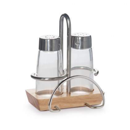 LUXSTAHL Набор д/специй кт1060 2пр.+салфетница на подставке