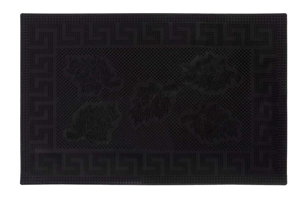 Коврик  придверный К201-51 40х60   "Листья"