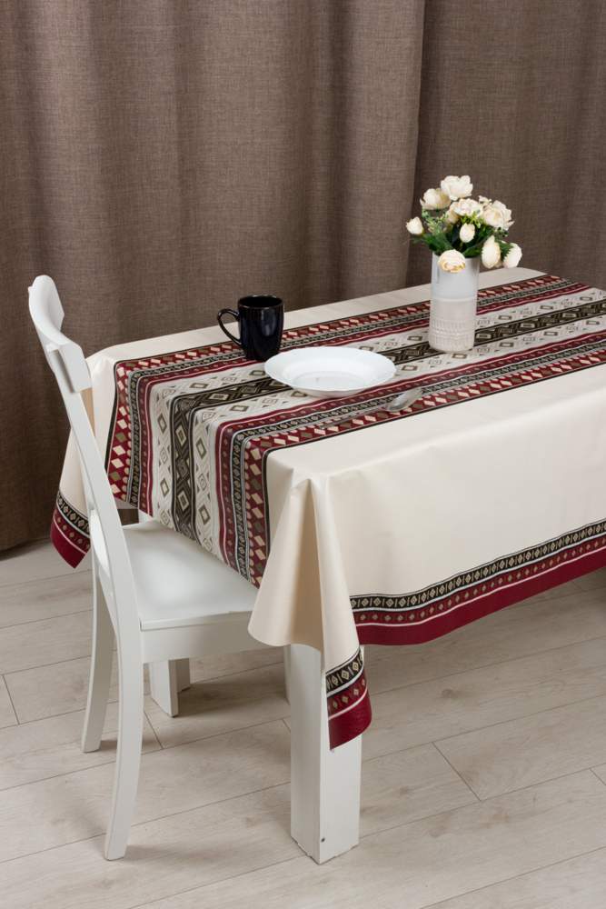 Клеенка ПВХ Алегра Супра 140см тканевая основа Dasch 14181