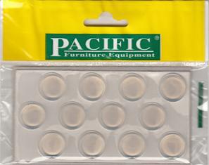 Амортизатор силиконовый PACIFIC 18*3,8 мм прозрачный  PC2860