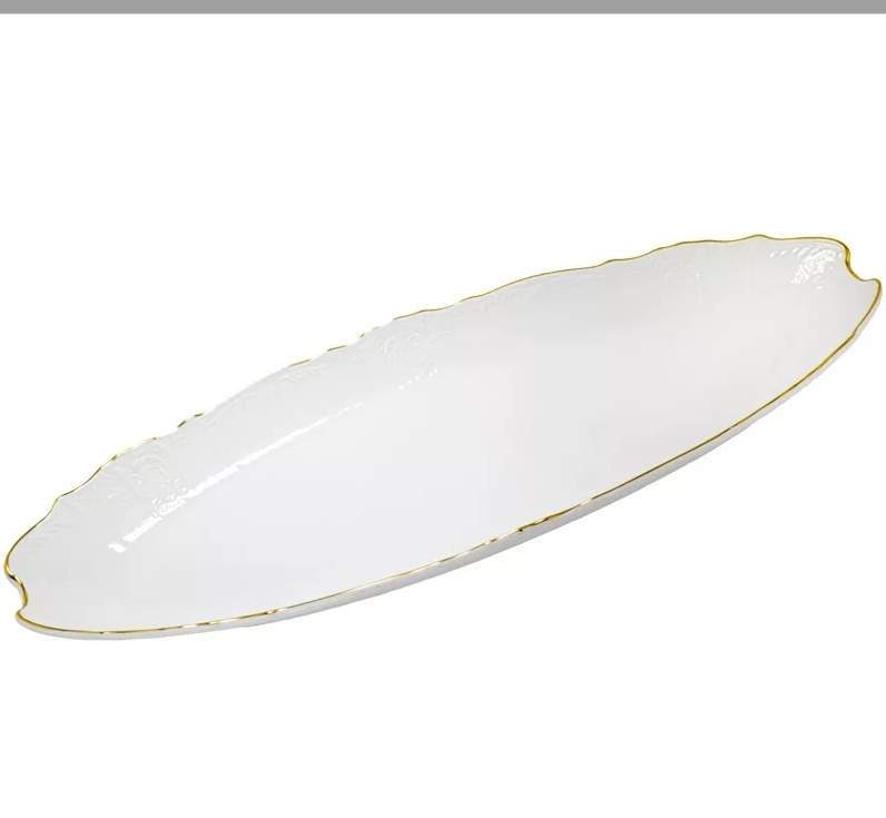 LENARDI Maria Gold Блюдо 226-032 для рыбы 51см  