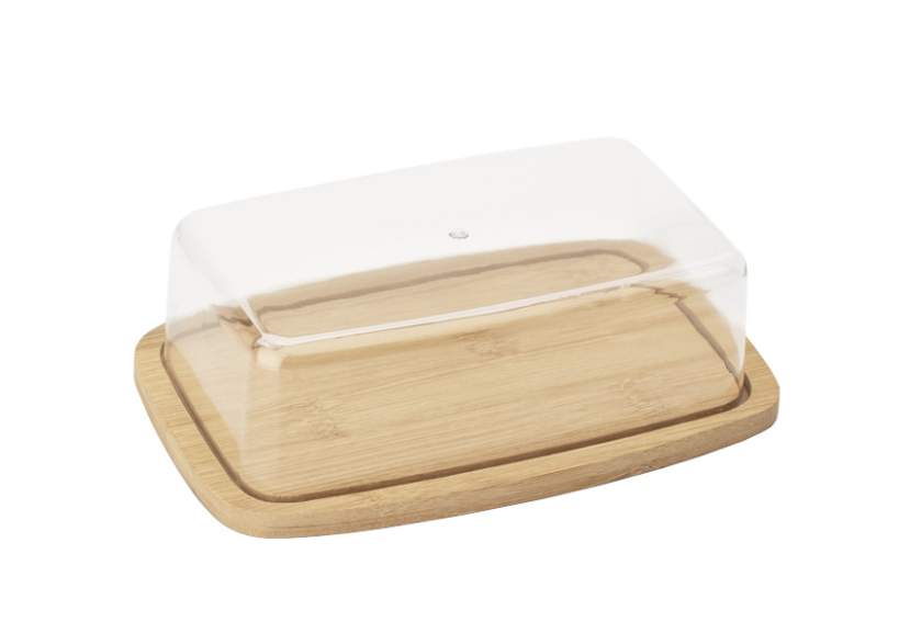 ATMOSPHERE Масленка AT-K2518 бамбук/пластик 19*12,5*6см  