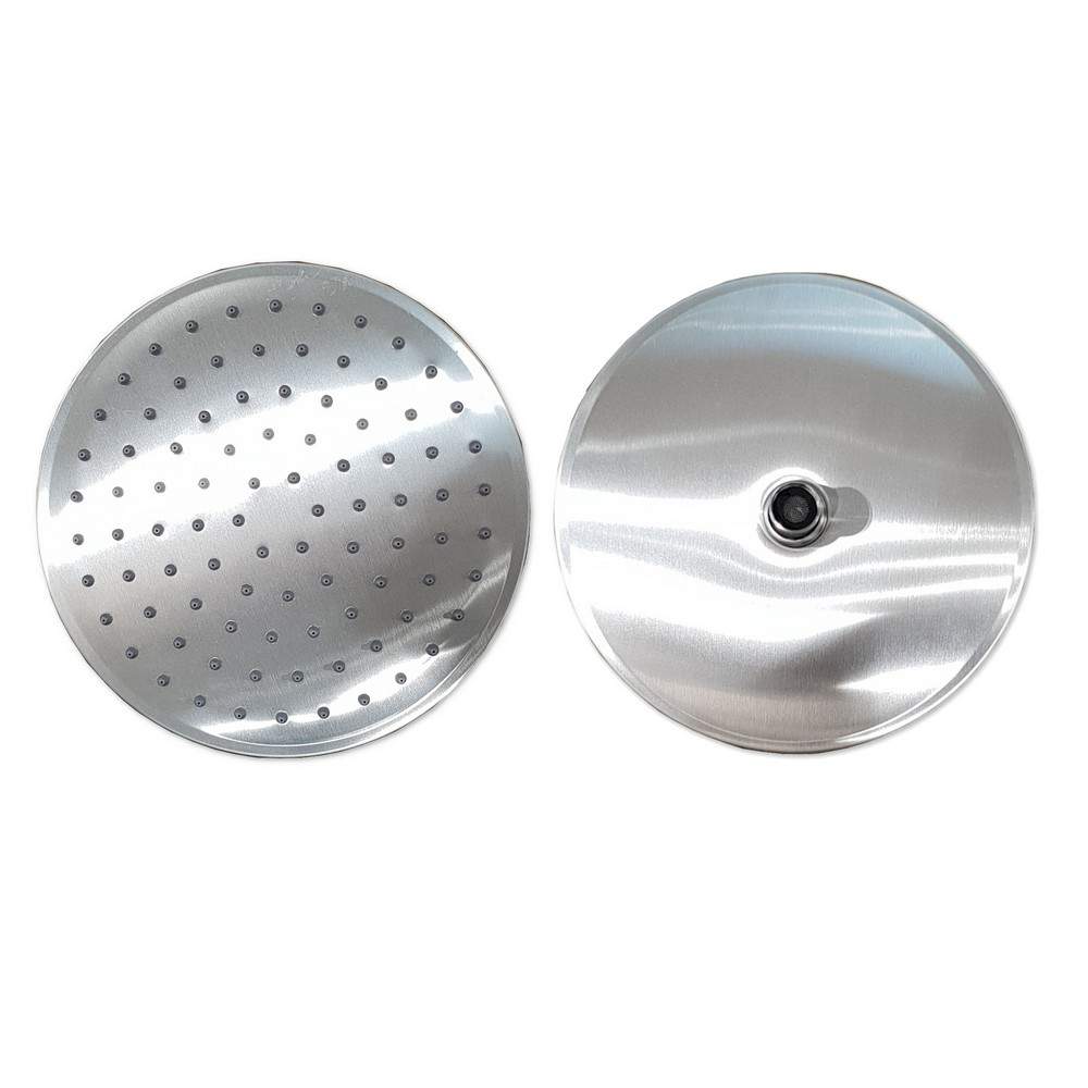 Лейка душевая GFmark  6046  тропический душ  круглая  нерж.