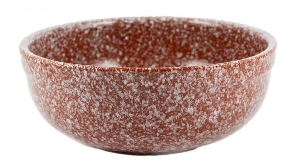 ЛОМОНОСОВСКАЯ КЕРАМИКА Мрамор коричневый Салатник итальянский 1,5л/19см 1СИЗ-2мр (8)