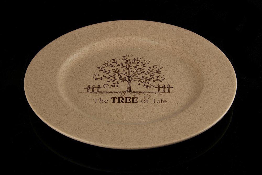 TERRACOTTA Дерево жизни Тарелка обеденная 26см TLY802-1-TL-AL
