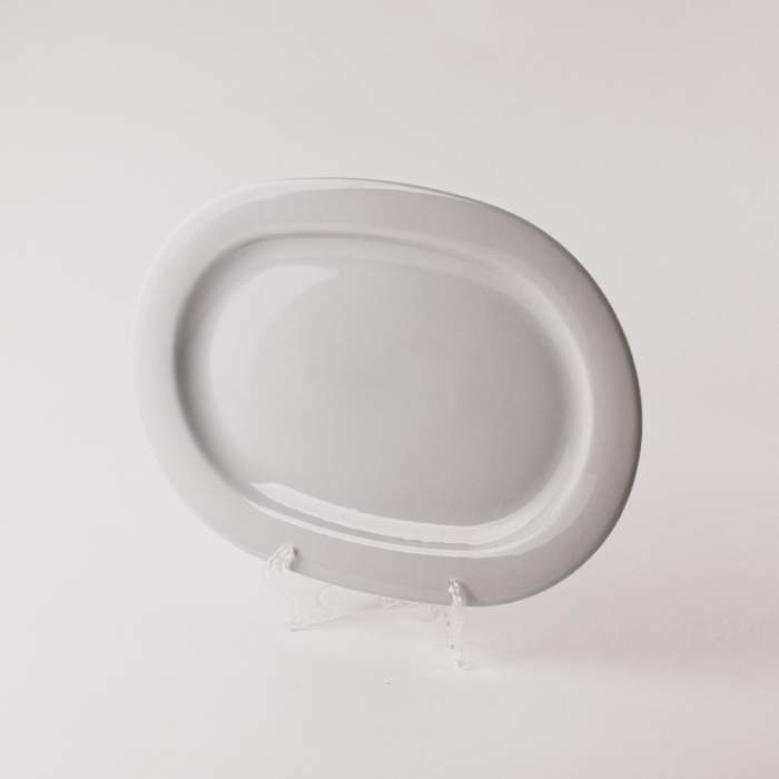 Блюдо овальное 35,5см без деколи  UG000189 