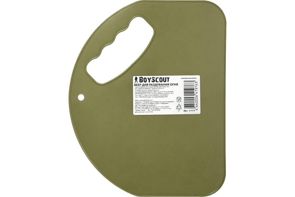 Разделочная доска-веер BOYSCOUT д/раздувания огня  61918